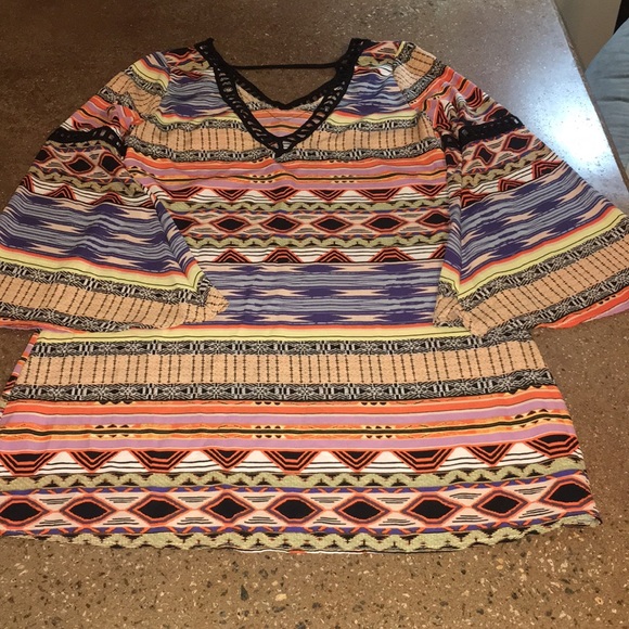 NWT🎉💖 Women's Short Bell Sleeve Swimsuit Cover - Picture 7 of 8